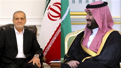 مسعود بزشكيان لولي العهد السعودي: نقدر دعم الدول الإسلامية لإيران 