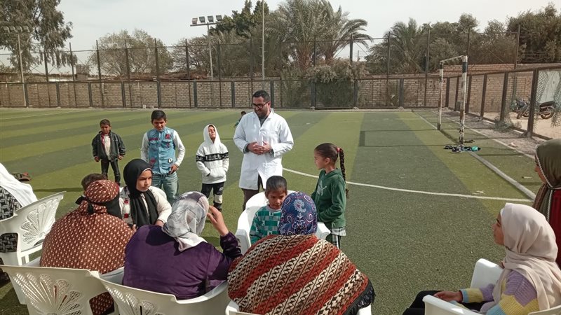 من قافلة حياة كريمة