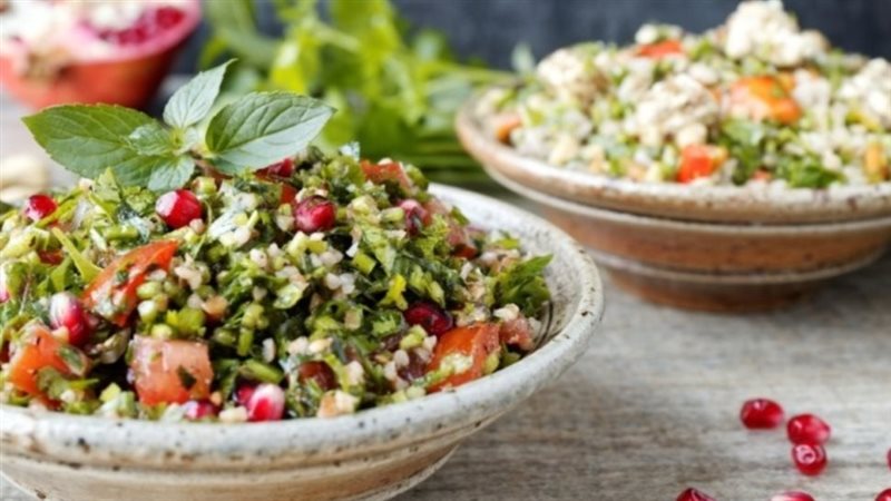 طريقة تحضير  سلطة
