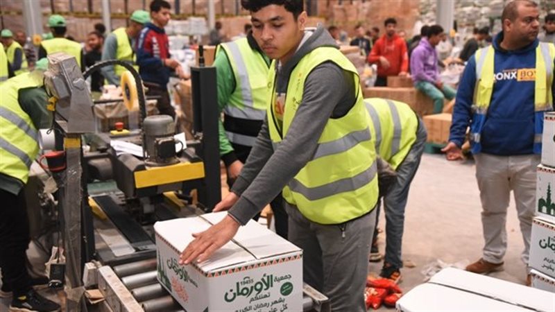 جانب من التعبئة 