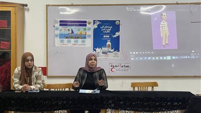ندوة توعوية بمعايير سلامة الغذاء داخل جمعية الهلال الأحمر المصري بدمياط