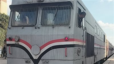 تعطل قطار طنطا منوف بالمنوفية 20 دقيقة بسبب عطل فني في الجرار
