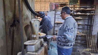 حملات تموينية مكثفة على مخابز قليوب تنتهي بتحرير 41 مخالفة