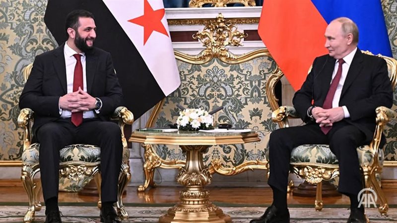 الشرع وبوتين 