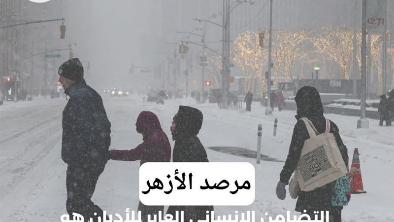 العاصفة الشتوية