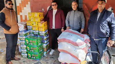ضبط 700 كجم زبدة مجهولة المصدر وإزالة التعديات ببني سويف