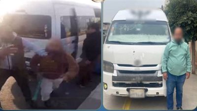 عصا خشبية وسب وقذف.. تفاصيل ضبط سائق ميكروباص قطور بعد فيديو الاعتداء