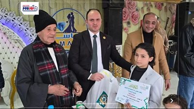 تكريم حفظة القرآن في افتتاح جمعية عين السيليين للتنمية المستدامة بالفيوم 