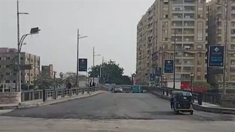 جانب من افتتاح كوبري