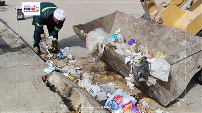 استمرار الحملات المكبرة للنظافة ورفع الإشغالات بميادين وشوارع مدينة الفيوم 
