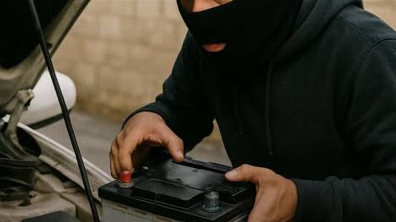 سرقة بطاريات 