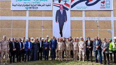 قائد الجيش الثالث الميداني يزور سوهاج لمتابعة تنفيذ المشروعات القومية