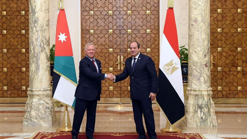 السيسي والعاهل الأردني