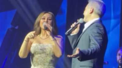 بأغنية كل القصايد.. إليسا ومروان خوري يقدما ديو غنائي بحفل أبو ظبي