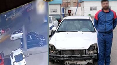 ضبط قائد سيارة أجرةبالإصطدام بسيارة ملاكى ببورسعيد 