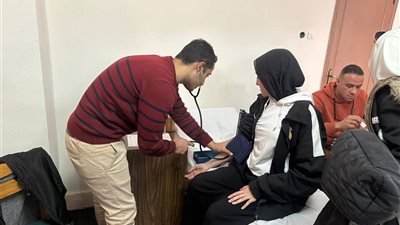 مديرية الشباب والرياضة بدمياط تواصل الكشف الطبي الشامل لدعم صحة الرياضيين