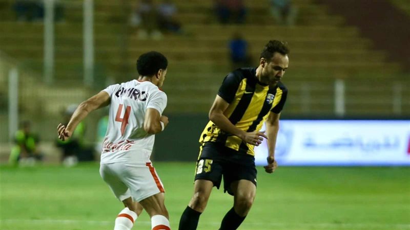 محمد عنتر لاعب المقاولون