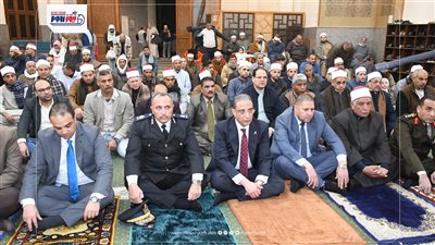 محافظ الفيوم يشهد احتفال مديرية الأوقاف بليلة النصف من شعبان