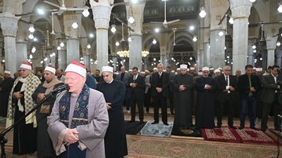 محافظ الغربية يشهد احتفال الأوقاف بليلة النصف من شعبان في المسجد الأحمدي
