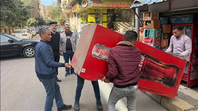 محافظ الجيزة: رفع ٣٥٠ حالة إشغال وإزالة البروز والتعديات بحي العمرانية 