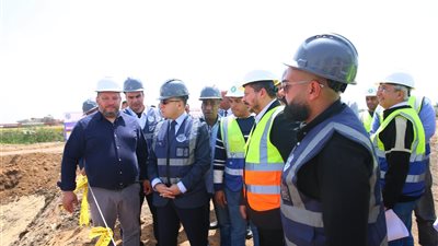 محافظ كفر الشيخ يتفقد مصنع تدوير المخلفات الصلبة البلدية