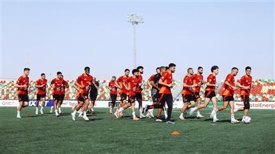 بالصور.. الأهلي يختتم تدريباته استعدادًا لمواجهة الهلال السوداني