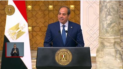 أبرز ما جاء في كلمة الرئيس السيسي خلال المؤتمر الصحفي مع نظيره الفرنسي