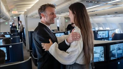 فرح الديباني ترافق ماكرون في زيارته لمصر: فخورة بتعزيز الروابط في رحلة تاريخية