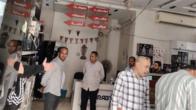 تحرير 22 محضرا لمحال تجارية غير مرخصة في محافظة المنيا