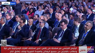 الرئيس الفرنسي يدين تجدد الغارات الإسرائيلية على غزة (فيديو)