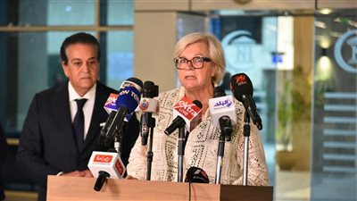  وزير الصحة ونظيرته الفرنسية يتفقدان معهد ناصر ومستشفى 57357