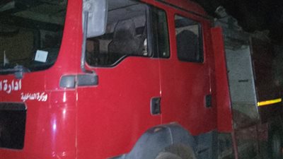 نفوق 11 عجل و3 أغنام في حريق هائل بمنزلين في سوهاج.. صور