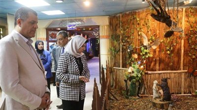 بانوراما مشاهير ومتحف قومي في المركز الاستكشافي بمحافظة دمياط 