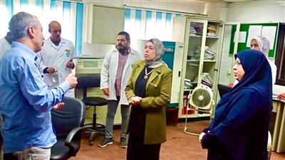 مياه الفيوم تستقبل فريق التفتيش من المجلس الوطني للاعتماد 