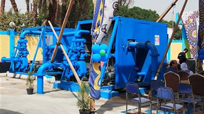 افتتاح محطة مياه كرم عمران لخدمة 50 ألف نسمة في قنا|صور وفيديو