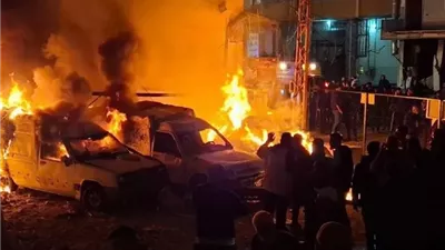 الاحتلال الإسرائيلي يشن موجة من الغارات العنيفة على مناطق جنوب لبنان 