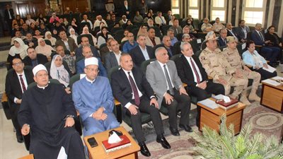 محافظ الغربية احتفالية وطنية كبرى لتكريم أسر الشهداء ومصابي العمليات الحربية