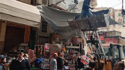 استجابة لشكاوى المواطنين.. محافظ الإسكندرية يشن حملة مكبرة لإزالة الإشغالات