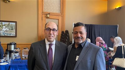 نائب رئيس حزب العدل يلتقي بالسفير المصري في كندا..وتحركات دبلوماسية من أجل غزة