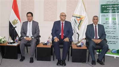 محافظ القليوبية ورئيس جامعة بنها يفتتحان فعاليات المؤتمر العلمي للرقمنة