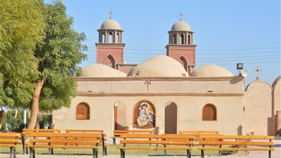 إغلاق دير الملائكة ميخائيل في نقـادة بقنا يوم شم النسيم