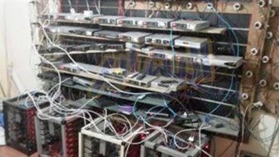 تضم قناتين .. شرطة المصنفات تضبط شبكة للبث الفضائي فى 6 أكتوبر  