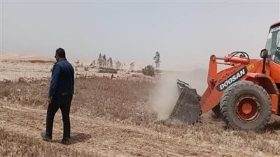 محافظ أسيوط: إزالة 12 حالة تعد على أملاك دولة بمركزي ديروط وساحل سليم 