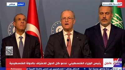رئيس الوزراء الفلسطيني: نعمل مع مصر لعقد مؤتمر إعادة إعمار غزة