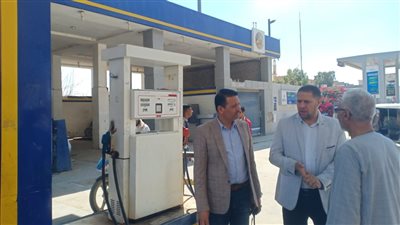 سكرتير عام الفيوم ورئيس مدينة طامية يتفقدان مجمع المواقف ومحطات الوقود  