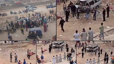 سرعة جنونية على الطريق .. التحريات تكشف سبب انقلاب ميكروباص