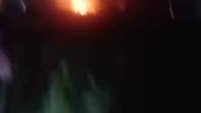 حريق هائل داخل مستودع أنابيب بعزبة الأشقر في الشرقية 