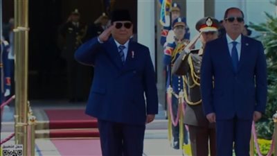 مراسم استقبال رسمية للرئيس الإندونيسي في قصر الاتحادية | بث مباشر 