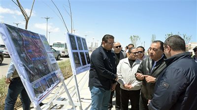 رئيس الوزراء يتفقد جزر منطقة الفيلات بالعلمين الجديدة (فيديو)