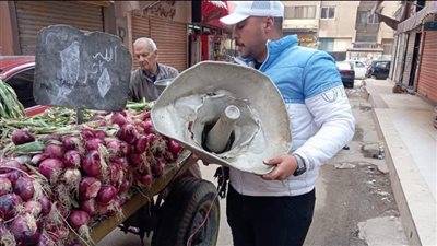 مدينة بورفؤاد تواصل الحملات المكثفة لإزالة الإشغالات